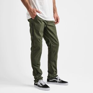 Roark Mens Explorer Adventure Nylon Pants in Olive size 30